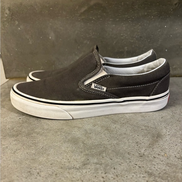 Van’s Dark Grey Skate Slip On Shoe Size M6 / W7.5 Skateboarding Shoes - Picture 5 of 12